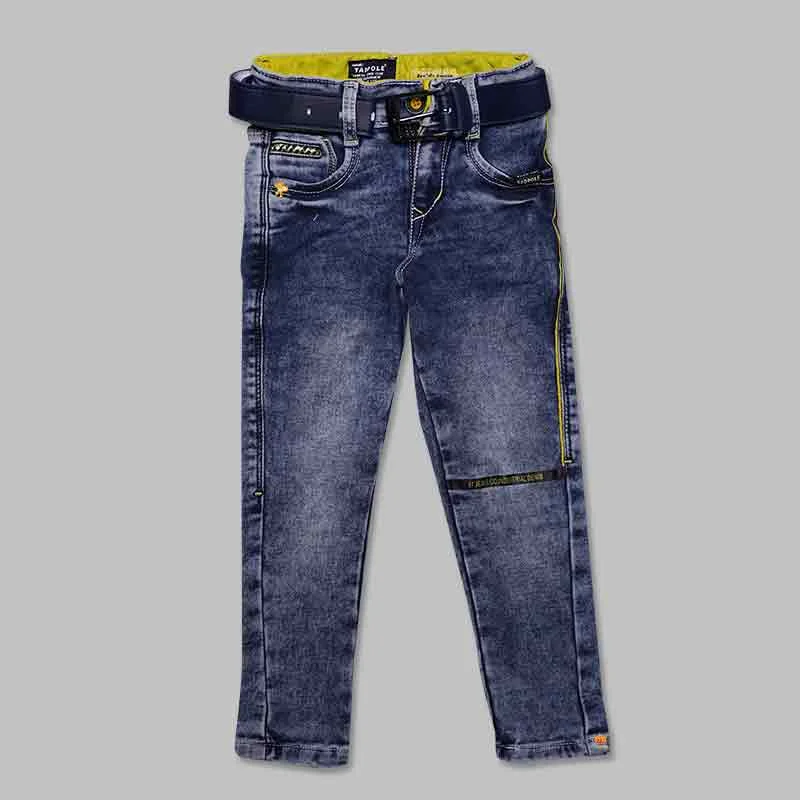 Yellow Denim Jeans For Girls And Kids Soft Denim Skirt