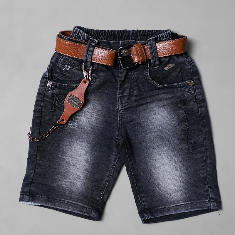 Stylish Denim Shorts for Boys Long Denim Skirt