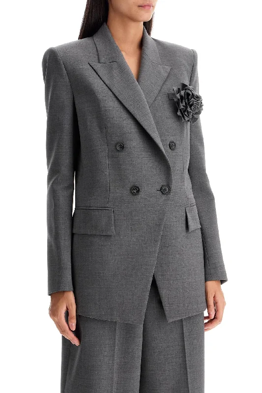 Giuseppe Di Morabito Double-Breasted Wool Stretch Blazer Blazers for Women’s Wardrobe