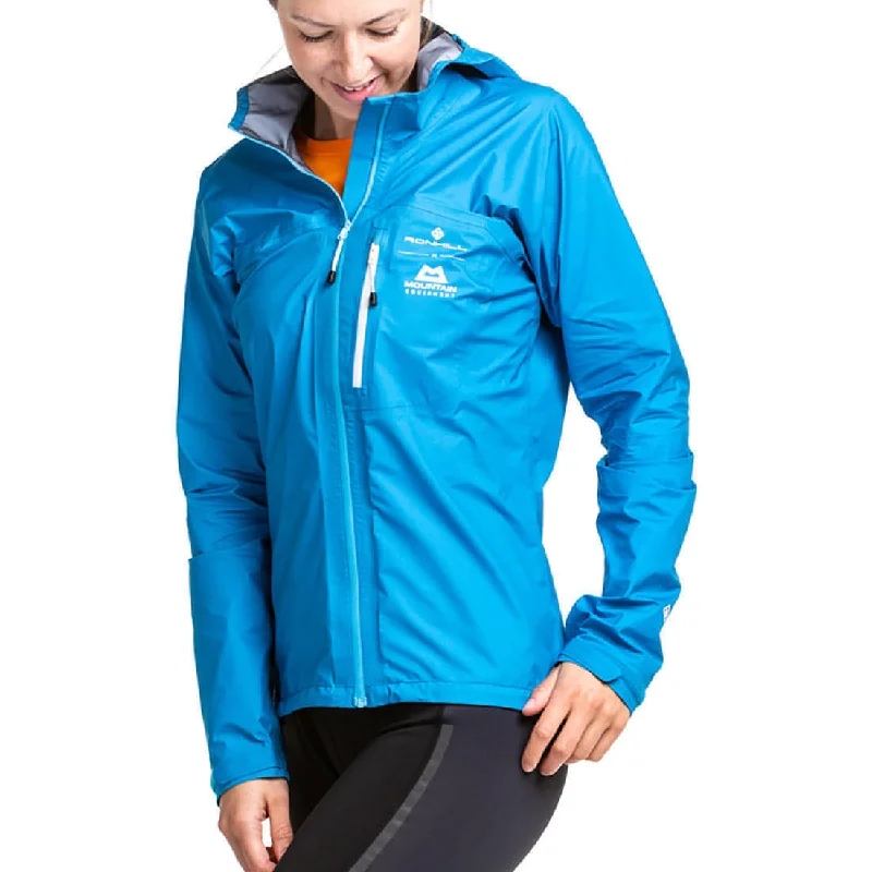 Ronhill Tech GORE-TEX Mercurial Womens Running Jacket - Blue Women's date night jackets