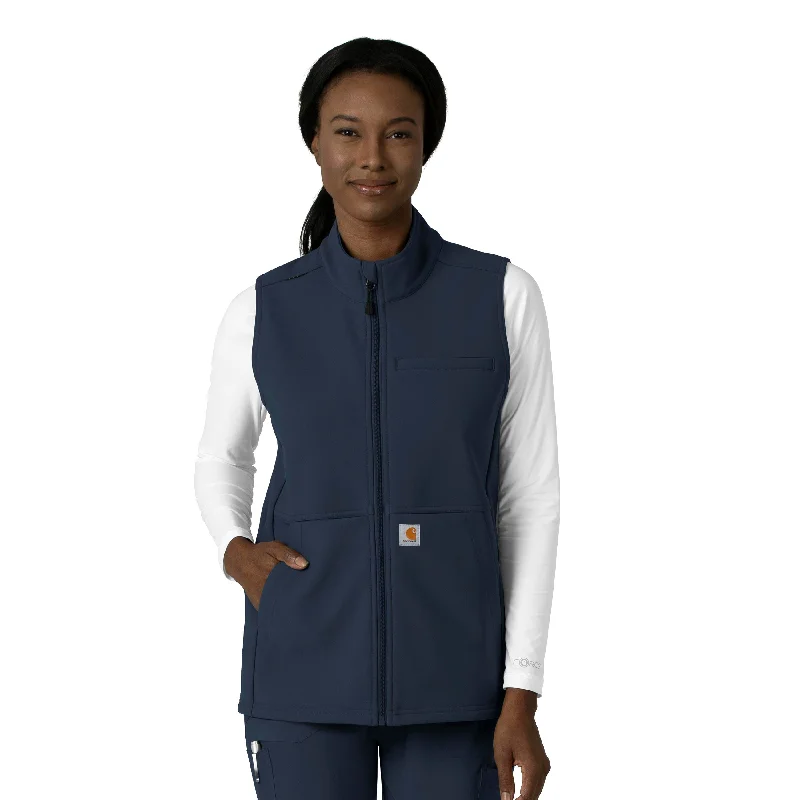 Carhartt Rugged Flex Women's Bonded Fleece Vest - Navy