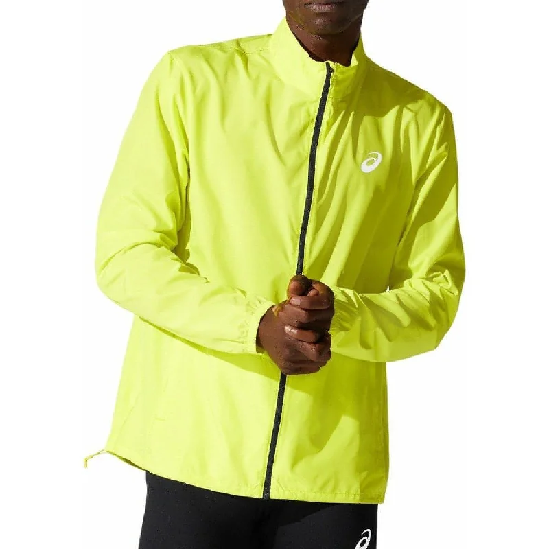 Asics Core Mens Running Jacket - Yellow Women's travel jackets