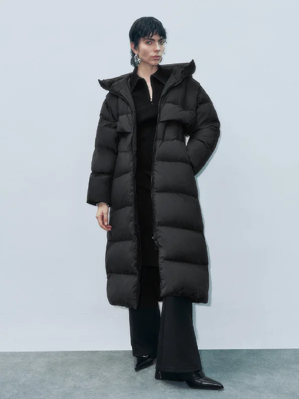 Padded Longline Down Outerwear