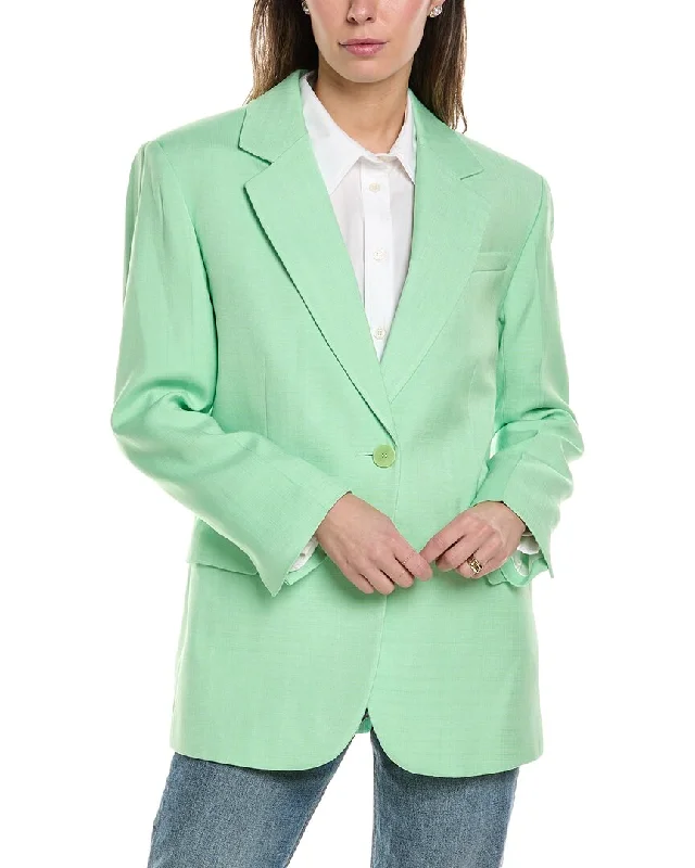 Sandro Suit Blazer Single Button Blazer