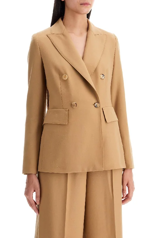 Max Mara 'osanna' Wool Gabardine Elegant Office Blazer