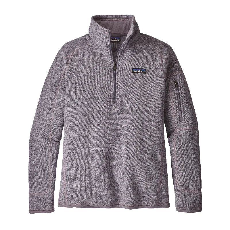 W's Better Sweater® 1/4-Zip Elegant Pullover Design