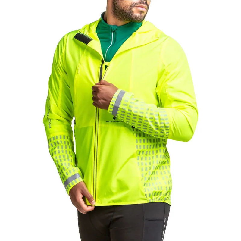 Ronhill Tech Afterhours Mens Running Jacket - Yellow Women's UV protection jackets