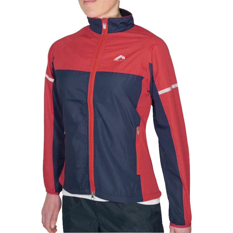 More Mile Select Woven Womens Running Jacket - Red Women's discounted jackets