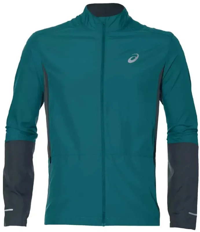 Asics Sport Mens Running Jacket - Green Women's college jackets