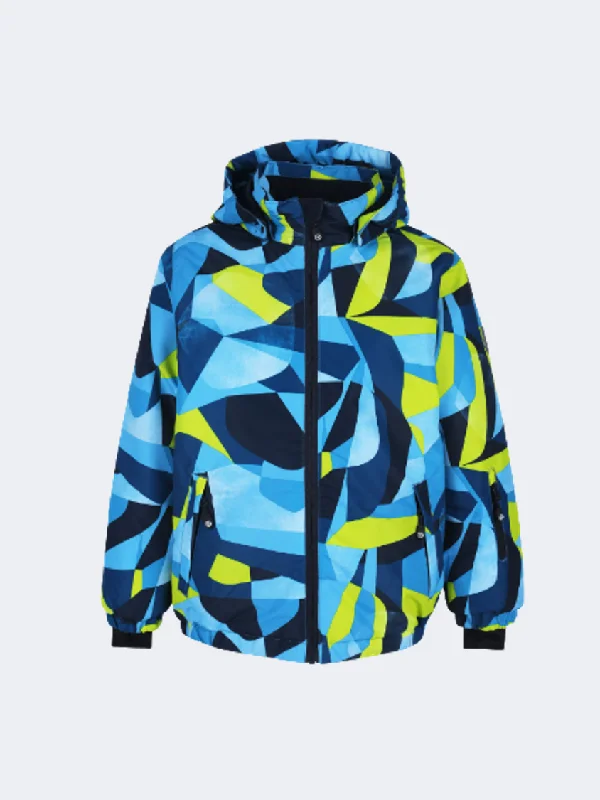 Color Kids Af 10.000 Boys Skiing Jacket Blue Women's spring jackets