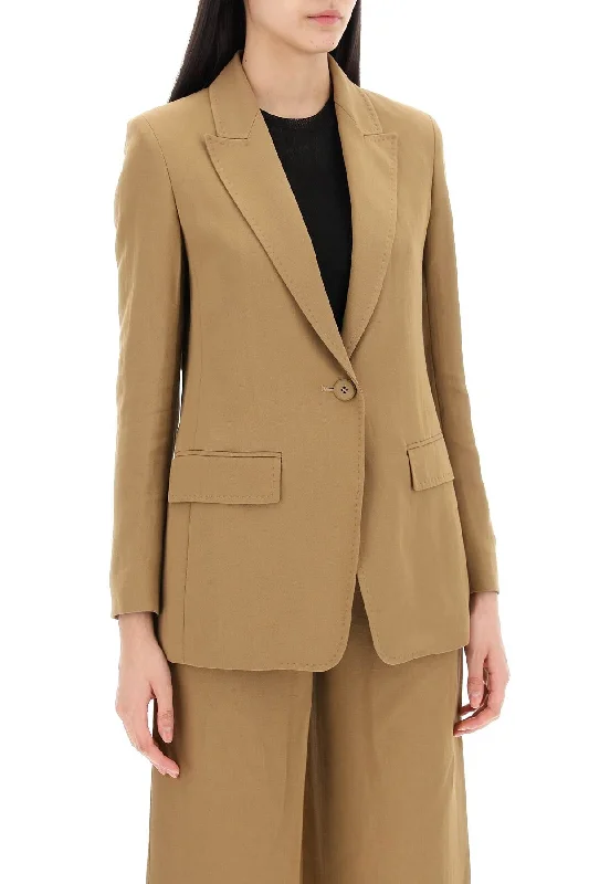 Max Mara Studio "canvas Gitane Blazer Printed Blazers for Women