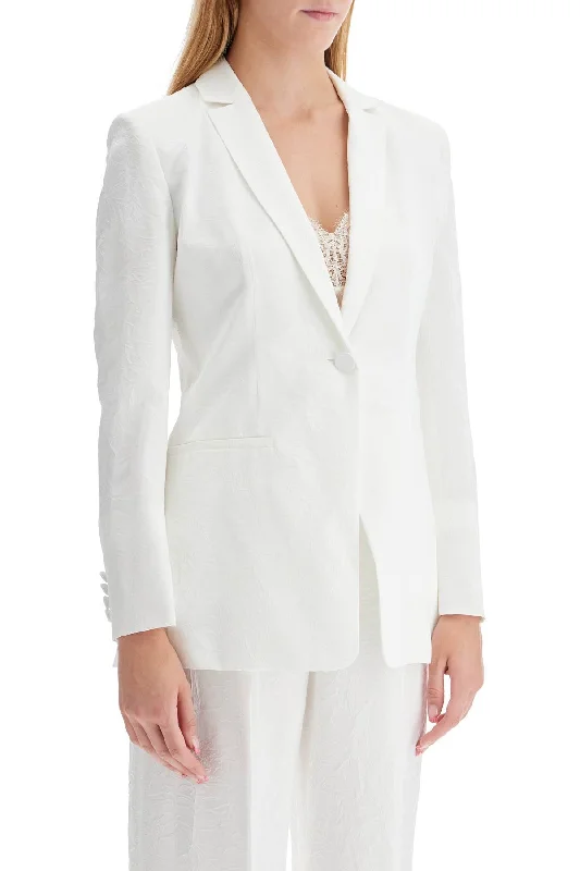 Max Mara 'single-Breasted Blazer In Lightweight Casual Blazer Jackets