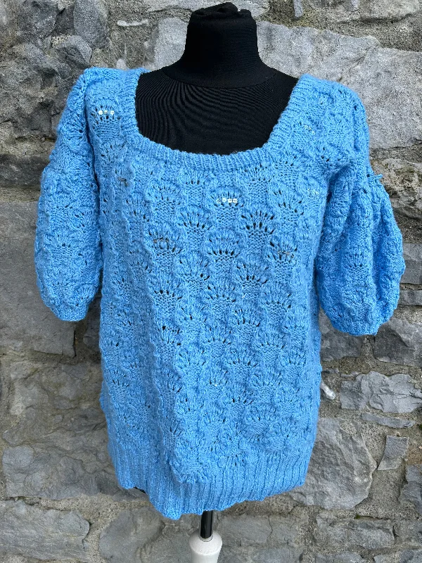 90s blue jumper uk 16 Everyday Pullover Sweater