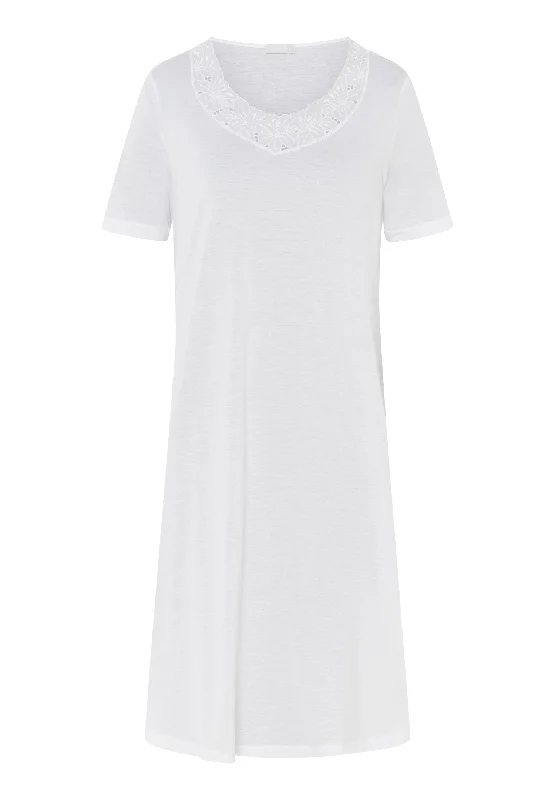 Clara Short Sleeve Nightgown | White 74909-101 Camisole pajama sets