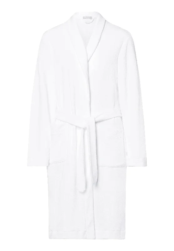 Robe Selection Short Robe | White 77127-101 Three-piece pajama sets