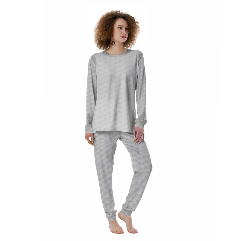 Texture Golf Ball Print Women's Pajamas Zara pajama sets