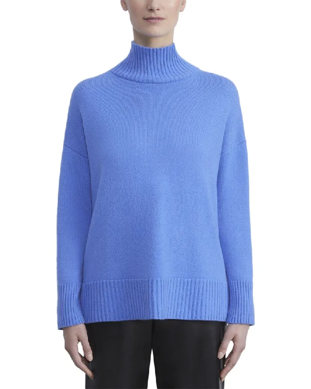 Lafayette 148 New York Stand Collar Cashmere Sweater Fashionable sweaters