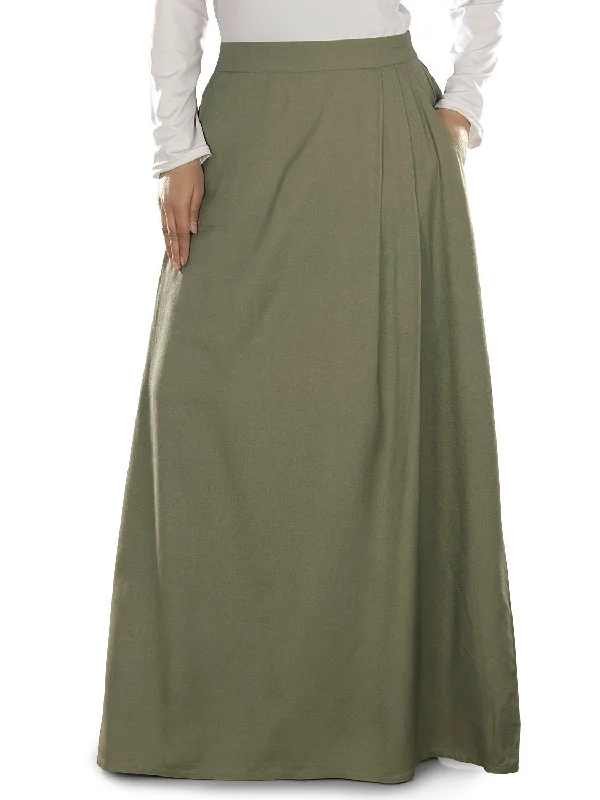 Aksa Rayon Skirt Ruched unclassified skirts