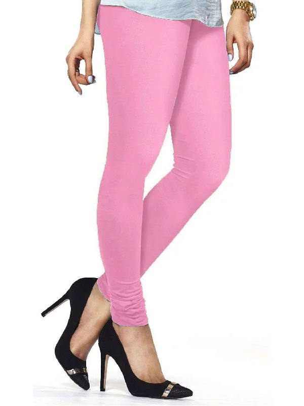 Cotton Lycra Churidar Free Size Light Rose Leggings Holiday unclassified skirts