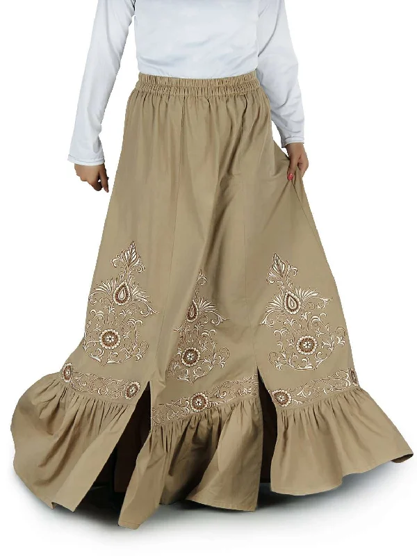 Numa Embroidered Cotton Skirt Wedding guest unclassified skirts