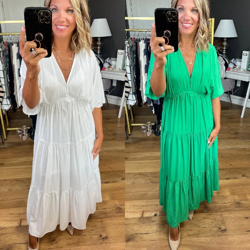 Feels Good To Love Tiered Maxi Dress - Multiple Options Spring maxi dresses