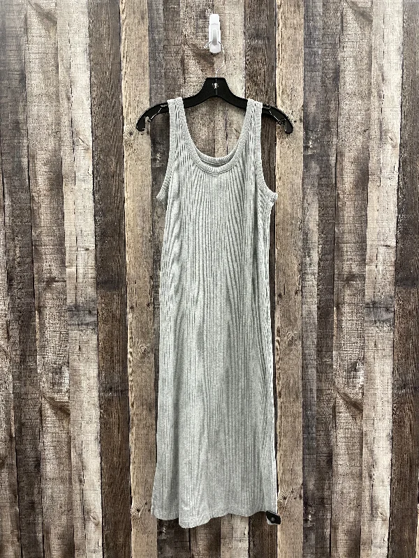 Grey Dress Casual Midi A New Day, Size S Best value midi dresses