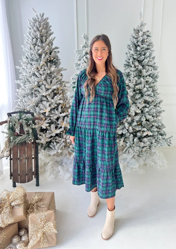 Holiday Toast Maxi Dress - Green Lightweight maxi dresses for hot weather