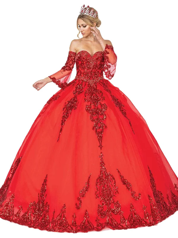 Dancing Queen - 1512 Embellished Strapless Sweetheart Ballgown Versatile party dresses for any occasion