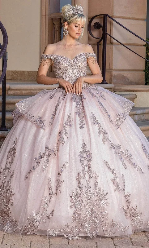 Dancing Queen 1696 - Off Shoulder Quinceanera Ballgown Must-have party dresses for this season