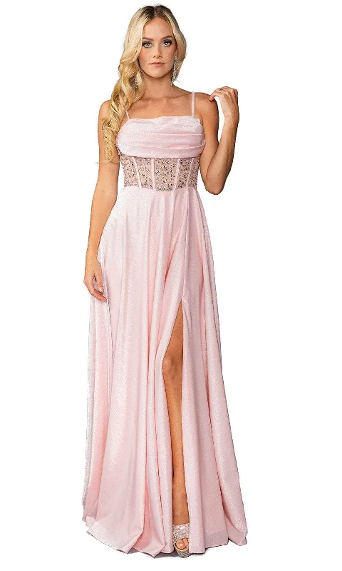 Dancing Queen 4463 - Pleated A-Line Prom Gown Hot new arrivals in party dresses