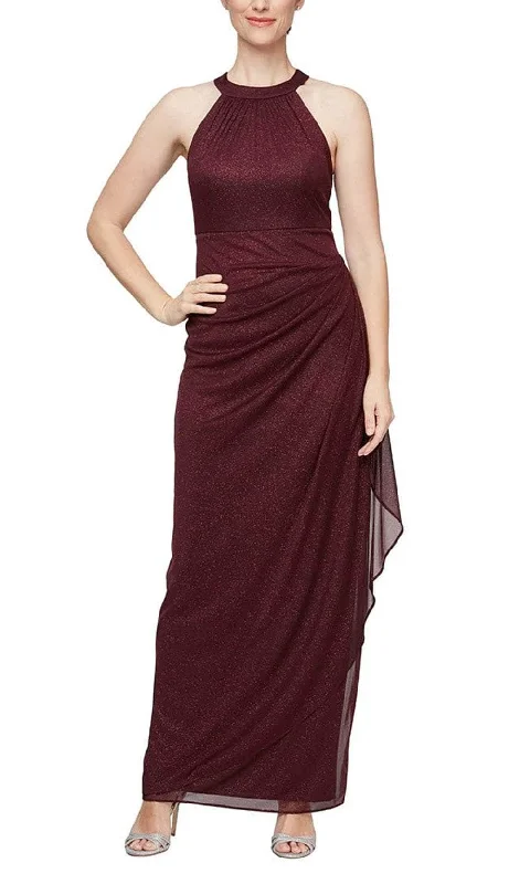 Alex Evenings 8133106 - Glitter Halter Evening Dress Travel unclassified dresses