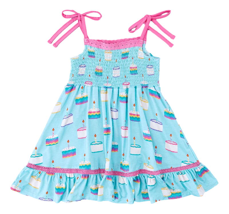 Birdie Bean | Harlow Smocked Birdie Dress Sleeveless unclassified dresses