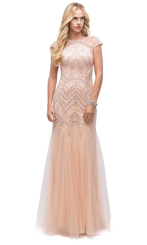 Dancing Queen 9734 - Beaded Embroidered Prom Gown Engagement unclassified dresses