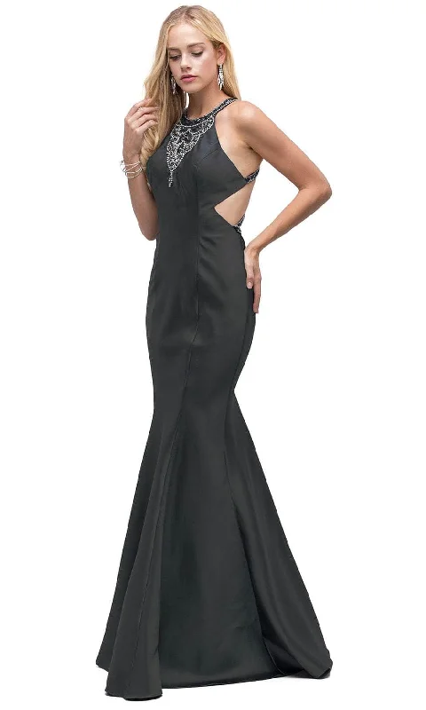 Dancing Queen 9906 - Sleeveless Mermaid Prom Gown Breathable unclassified dresses