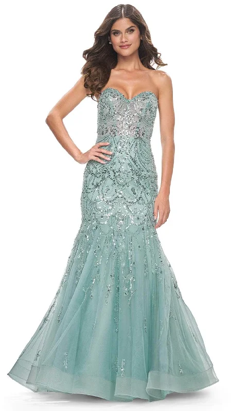 La Femme 32053 - Strapless Mermaid Prom Dress Winter unclassified dresses