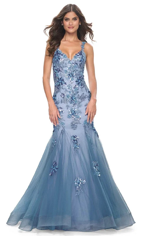 La Femme 32192 - Sleeveless Mermaid Prom Gown Holiday unclassified dresses