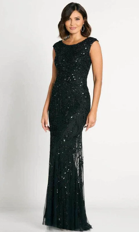 La Valleta LV6107 - Beaded Ornate Evening Dress Smocked unclassified dresses