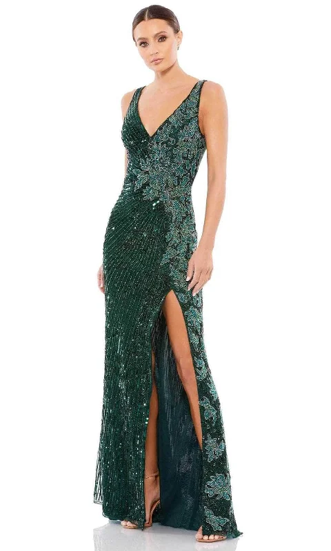 Mac Duggal 5473 - Embellished Slit Gown Stylish unclassified dresses