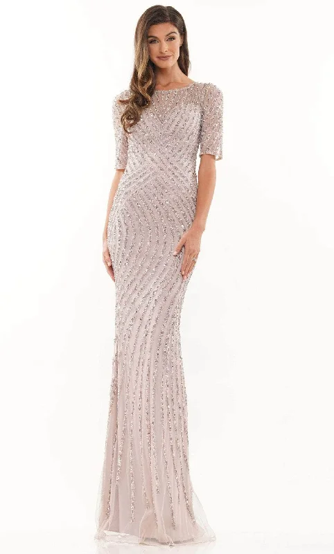 Marsoni by Colors MV1209 - Illuson Jewel Fitted Evening Dress Boho unclassified dresses