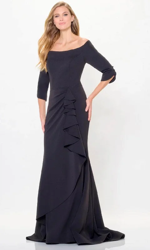 Montage by Mon Cheri M916 - Off Shoulder Ruffle Evening Dress A-line unclassified dresses