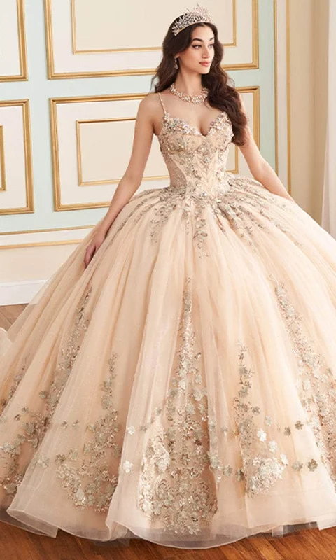 Princesa by Ariana Vara PR30182 - Sweetheart Rhinestone Embellished Ball Gown One-shoulder unclassified dresses