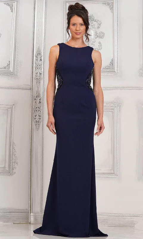 Rina di Montella RD3111 - Beaded Cowl Evening Dress Best-selling unclassified dresses