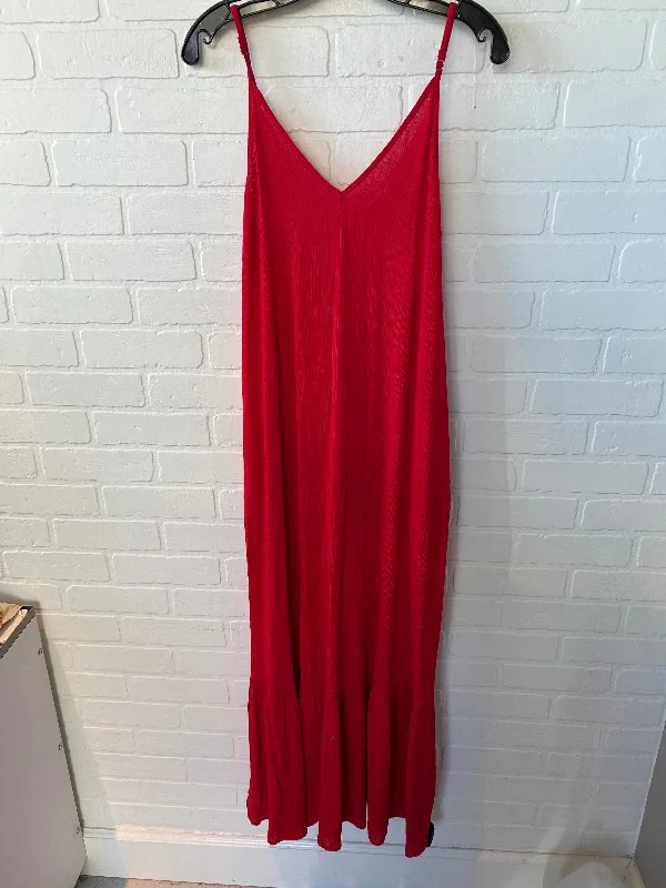 Dress Casual Maxi By Lovestitch In Red, Size: S Casual Maxi Outfit