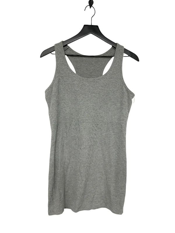 Dress Casual Short By Cmf In Grey, Size: L High-Waisted Mini Skirt