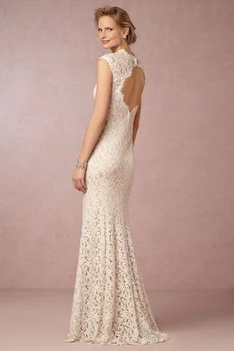 BHLDN Marivana Lace Gown/Style #35575612 Tiered Lace Dress